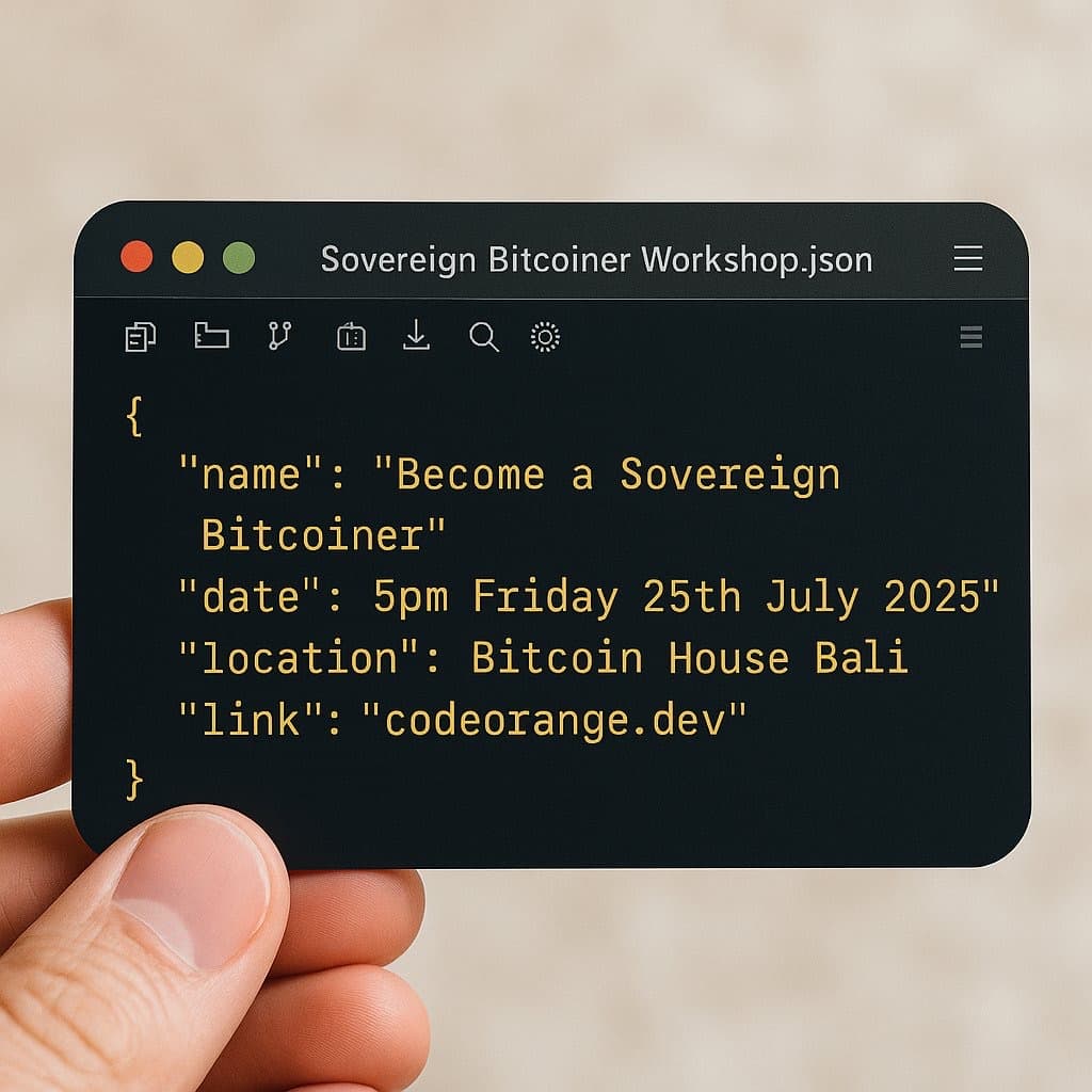 ASIC mining workshop with coconuts